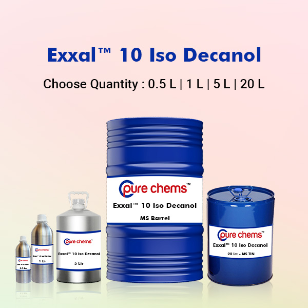 Exxal™ 10 Iso Decanol | CAS No: 68526-85-2 | 500ml to 20Litre