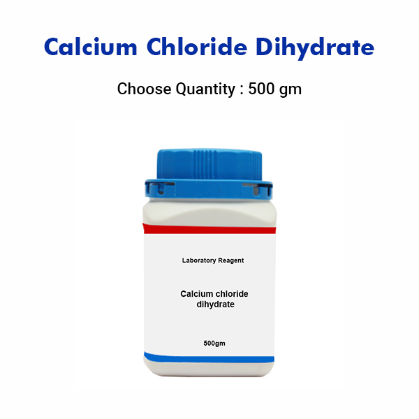 Calcium chloride dihydrate LR 500 GM