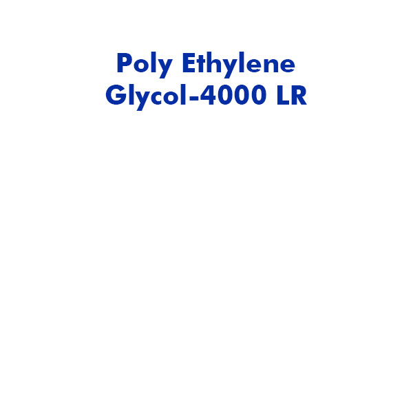 Poly Ethylene Glycol-4000 LR