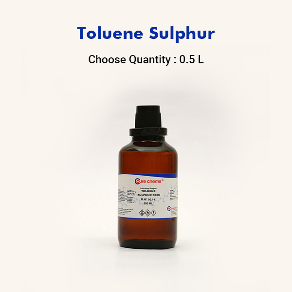 Toluene Sulphur Free LR 500ml