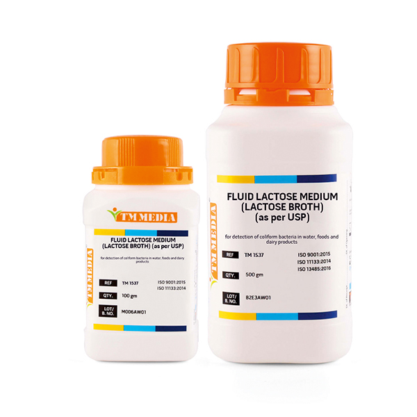 Lactose Broth (Fluid Lactose Medium) (As Per Usp)