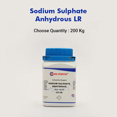 Sodium Sulphate Anhydrous LR 500Gm