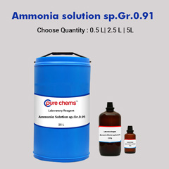 Ammonia solution sp.Gr.0.91 LR