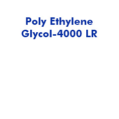 Poly Ethylene Glycol-4000 LR