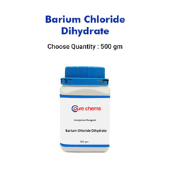 Barium Chloride Dihydrate AR 500GM