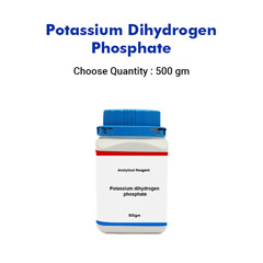 Potassium dihydrogen phosphate AR 500 GM