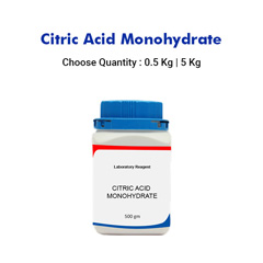 CITRIC ACID MONOHYDRATE LR 500 GM