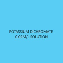 Potassium Dichromate 0.02M Per L Solution